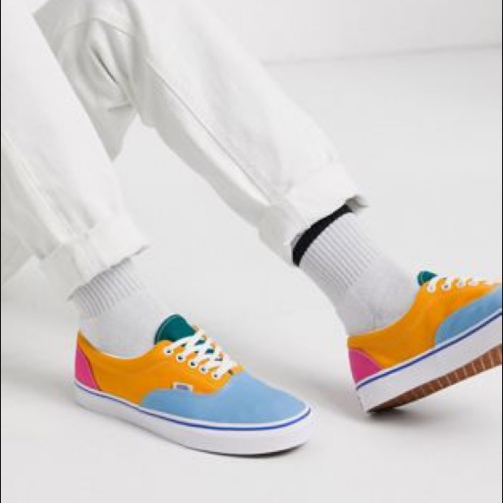 Vans Unisex Era Bright Color Blocked Shoes